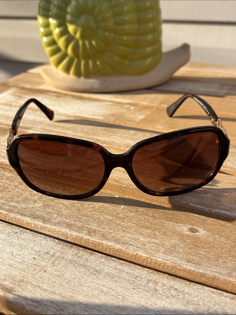 Coach Dark Tortoise Sunglasses